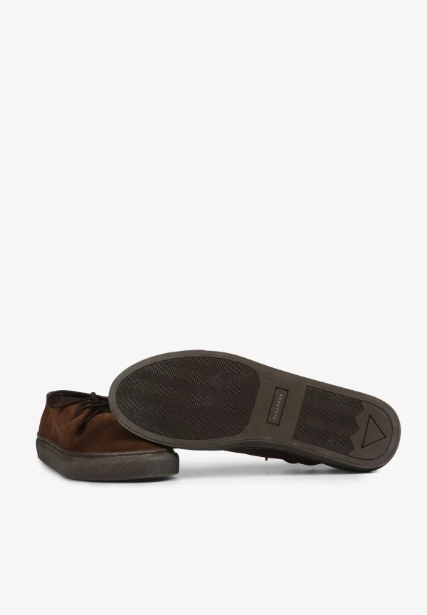 scalperscompany Zapato Cordones Piel Serraje-Hombre Casual