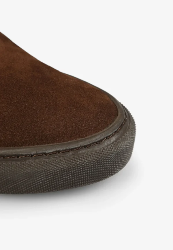 scalperscompany Zapato Cordones Piel Serraje-Hombre Casual